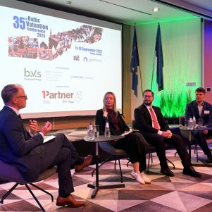Image for article "1Partneri kutselised hindajad osalesid Baltic Valuation Conference 2025"