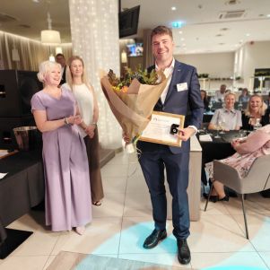 Image for article "Eduard Elbrecht pälvis Eesti Kinnisvara Hindajate Ühingu poolt kõrgeima tunnustuse"