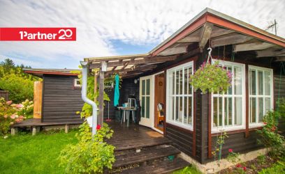 Pilte Hubane suvekodu Treppoja looduskaunis piirkonnas, ranna lähedal