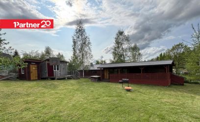 Pilte Müüa hooldatud elamumaa krunt koos aiamajaga, elekter olemas!