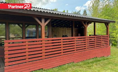 Pilte Müüa hooldatud elamumaa krunt koos aiamajaga, elekter olemas!