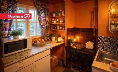 Image of Hubane suvekodu Treppoja looduskaunis piirkonnas, ranna lähedal