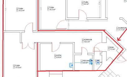 Image of Päikseline ja privaatne korter rohelises keskkonnas