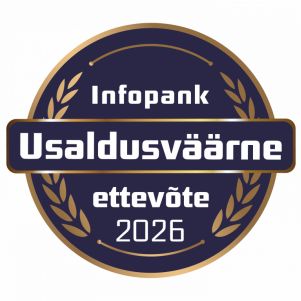 Artikli foto "1Partner Kinnivaragrupp on kõige usaldusväärsemate ettevõtete klubis"