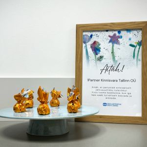 Artikli foto "1Partner on SOS Lasteküla toetanud juba aastaid"