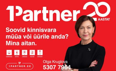 Image of Soodne objekt Punane tn-l – 2 toaline rõduga!